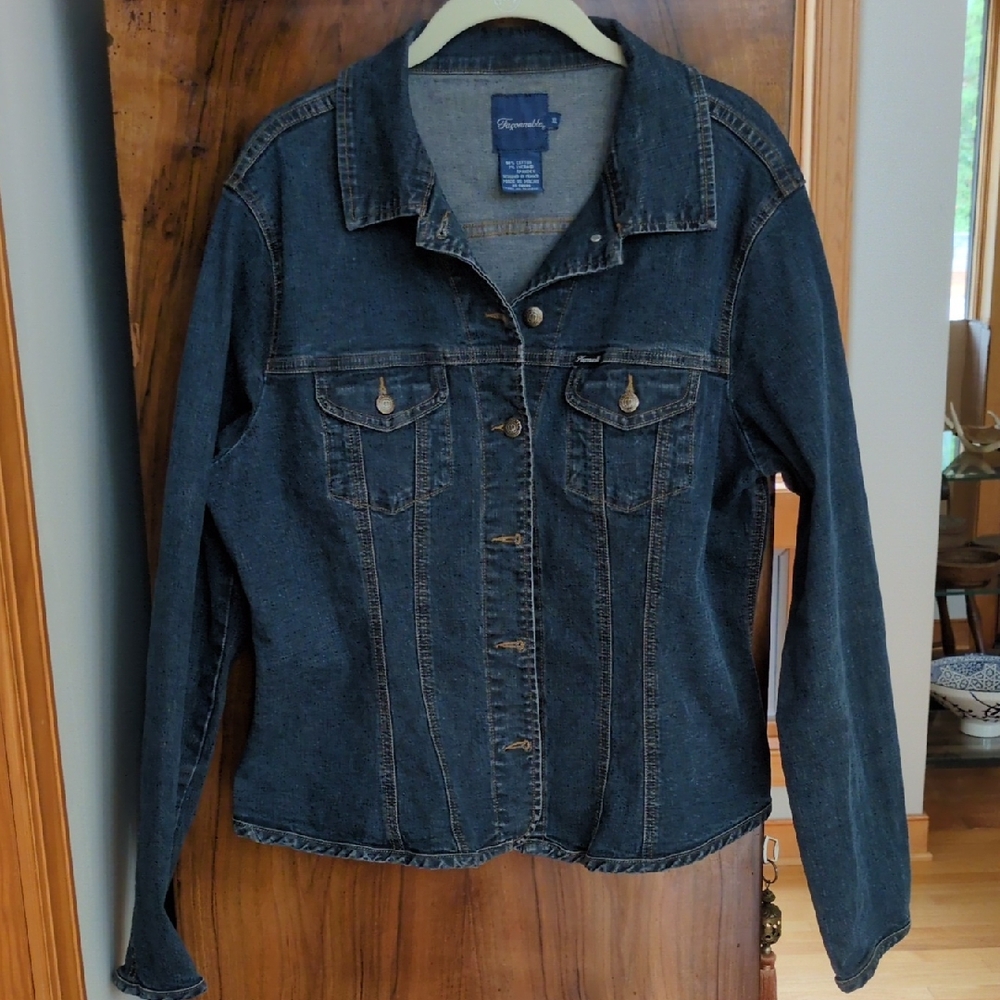 Vintage faconnable Jean Jacket